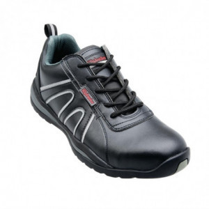 Black Safety Shoes - Size 38 - Slipbuster Footwear - Fourniresto