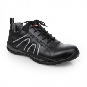 Black Safety Shoes - Size 39 - Slipbuster Footwear - Fourniresto