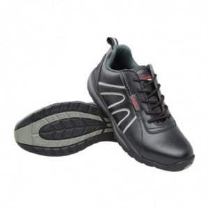 Sapatos de segurança pretos - Tamanho 41 - Slipbuster Footwear - Fourniresto