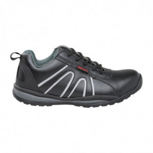 Sapatos de segurança pretos - Tamanho 45 - Slipbuster Footwear - Fourniresto