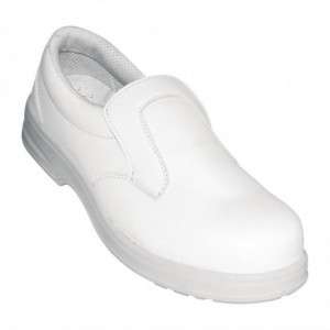 Mocassins De Sécurité Blancs - Taille 37 - Lites Safety Footwear - Fourniresto