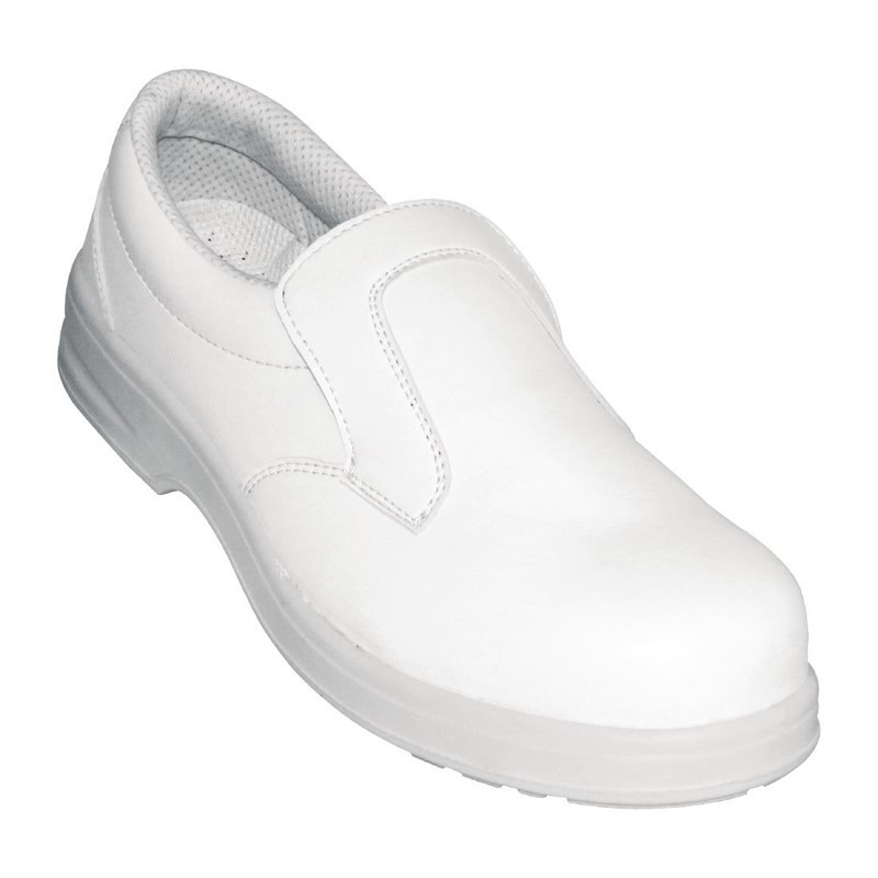 Mocassins De Sécurité Blancs - Taille 42 - Lites Safety Footwear - Fourniresto