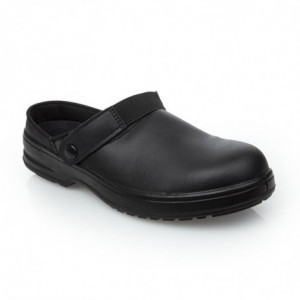 Black Mixed Safety Clogs - Size 43 - Lites Safety Footwear - Fourniresto