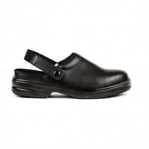 Black Mixed Safety Clogs - Size 43 - Lites Safety Footwear - Fourniresto