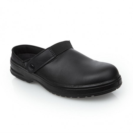 Black Mixed Safety Clogs - Size 44 - Lites Safety Footwear - Fourniresto
