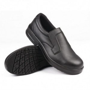 Black Safety Moccasins - Size 46 - Lites Safety Footwear - Fourniresto