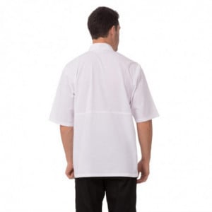 Veste De Cuisine Mixte Blanche Montreal Cool Vent - Taille L - Chef Works - Fourniresto