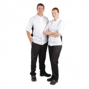 White Nevada Unisex Kitchen Jacket - Size M - Whites Chefs Clothing - Fourniresto