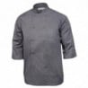 Unisex Grey Kitchen Jacket - Size L - Chef Works - Fourniresto