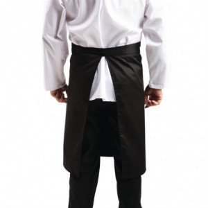 Standard Black Server Apron 1000 x 700 mm - Whites Chefs Clothing - Fourniresto