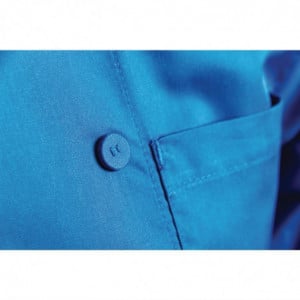 Unisex Blue Kitchen Jacket - Size M - Chef Works - Fourniresto