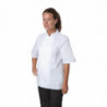 Casaco de Cozinha Branco de Mangas Curtas Boston - Tamanho L - Whites Chefs Clothing - Fourniresto