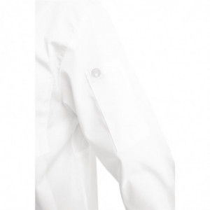 Veste de Cuisine Mixte Blanche à Manches Longues Calgary - Taille XXL - Chef Works - Fourniresto