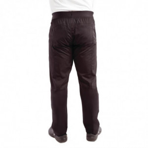 Pantalon Slim Noir pour Homme - Taille M - Chef Works - Fourniresto