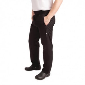 Pantalon Slim Noir pour Homme - Taille S - Chef Works - Fourniresto