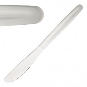 Kelso Stainless Steel Dessert Knife - Set of 12 - Olympia - Fourniresto