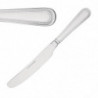 Table Knife Bead with Solid Handle - Set of 12 - Olympia - Fourniresto