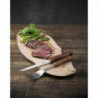 Garfo de Carne com Cabo de Madeira 200 mm - Conjunto de 12 - Olympia - Fourniresto