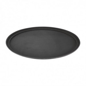 Tabuleiro Oval de Plástico Antiderrapante 685 x 560 mm - Olympia KRISTALLON - Fourniresto