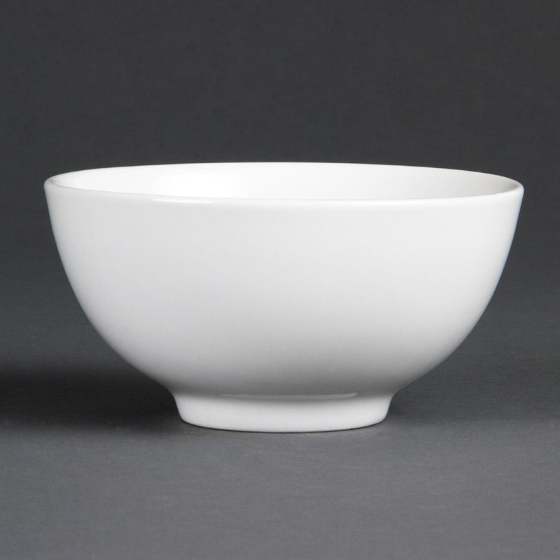 Tigela Para Arroz Branco 130 Mm - Conjunto De 12 - Olympia - Fourniresto