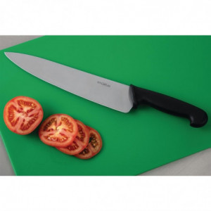 Black Chef's Knife 25.5 cm Blade - Hygiplas - Fourniresto