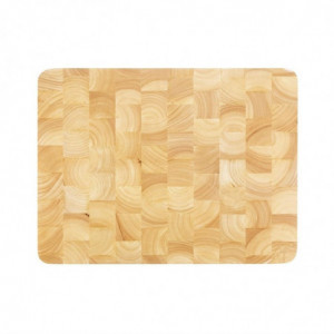 Tábua de corte retangular em madeira 610 x 455 mm - Vogue - Fourniresto