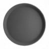 Plateau Rond Noir Antidérapant Ø 406 Mm - Olympia KRISTALLON - Fourniresto