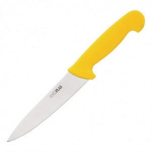 Yellow Chef's Knife Blade 16 cm - Hygiplas - Fourniresto