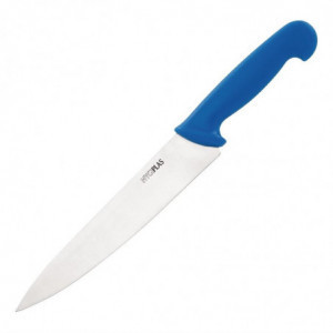 Couteau De Cuisinier Bleu Lame 25,5 Cm - Hygiplas - Fourniresto