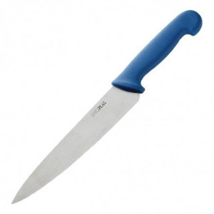 Couteau De Cuisinier Bleu Lame 21,5 Cm - Hygiplas - Fourniresto