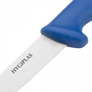 Faca de filetar azul lâmina 15 cm - Hygiplas - Fourniresto