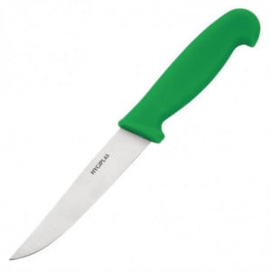 Couteau À Légumes Vert Lame 10 Cm - Hygiplas - Fourniresto