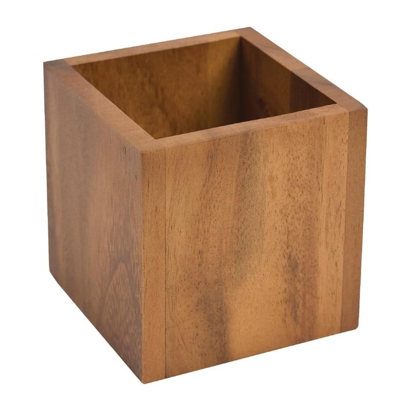 Caixa de saquetas 100 x 100 mm - T&G Woodware - Fourniresto