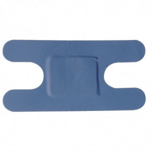 Assorted Blue Bandages - Pack of 100 - FourniResto - Fourniresto