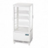 Vitrine Refrigerada Positiva Branca 2 Portas Curvadas 86 L - Polar