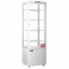 Vitrine Refrigerada Positiva Branca Porta Curva 235 L - Polar