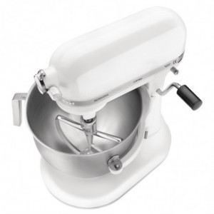 Batedeira Profissional Branca 6,9 L - KitchenAid - Fourniresto