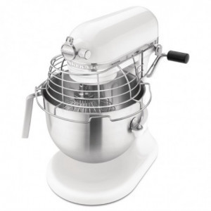 Batedeira Profissional Branca 6,9 L - KitchenAid - Fourniresto