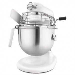 Batedeira Profissional Branca 6,9 L - KitchenAid - Fourniresto