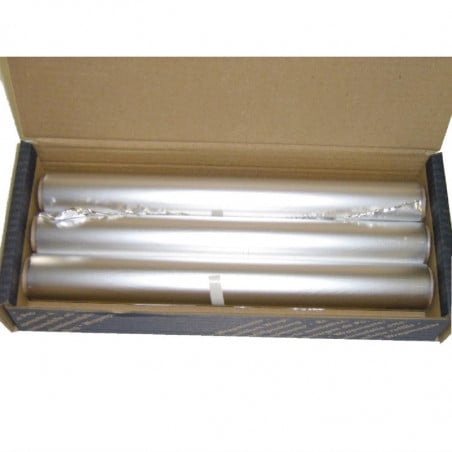Aluminum Foil Roll for Compact Dispenser 1000 30 M - Pack of 3 - Wrapmaster - Fourniresto