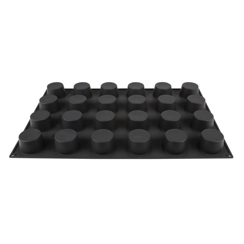 Forma de silicone antiaderente para 24 muffins Ø 75 mm - FourniResto - Fourniresto