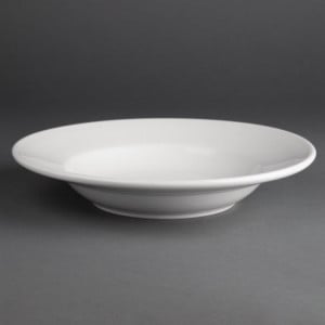 Assiette À Soupe Et Pâtes 210 Ml Ø 228 Mm - Lote De 6 - Athena Hotelware - Fourniresto