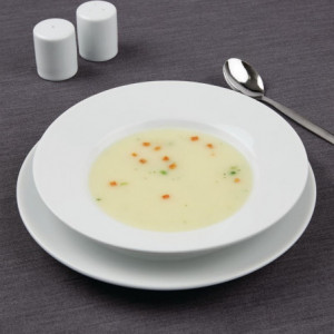 Assiette À Soupe Et Pâtes 210 Ml Ø 228 Mm - Lot De 6 - Athena Hotelware - Fourniresto