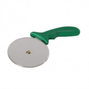 Roda de Pizza Verde 102 mm - Vogue - Fourniresto