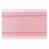 Red Poly Cotton Tea Towel - Pack of 10 - Vogue - Fourniresto