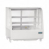 Vitrine Refrigerada de Balcão Branca - 2 Prateleiras - 100 L - Polar