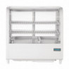 Vitrine Refrigerada de Balcão Branca - 2 Prateleiras - 100 L - Polar