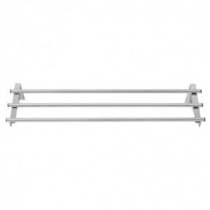 Tubular Stainless Steel Wall Shelf - 1200 X 300 mm - Vogue - Fourniresto