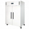 Armário refrigerado negativo branco GN 2/1 de duas portas 1200 L - Polar - Fourniresto