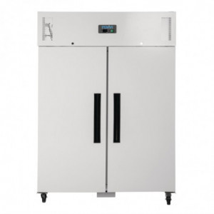 Armário refrigerado negativo branco GN 2/1 de duas portas 1200 L - Polar - Fourniresto